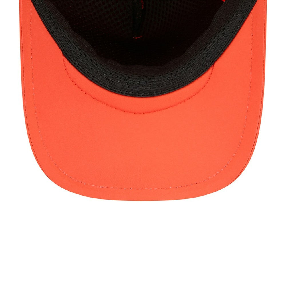 New York Mets 2026 Batting Practice Apex 9FORTY Adjustable Trucker Hat Orange
