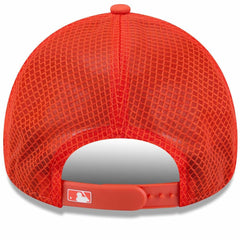 Baltimore Orioles 2026 Batting Practice Apex 9FORTY Adjustable Trucker Hat Orange