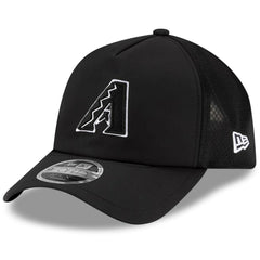 Arizona Diamondbacks 2026 Batting Practice Apex 9FORTY Adjustable Trucker Hat Black
