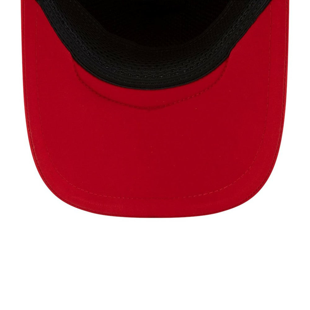 Washington Nationals 2026 Batting Practice Apex 9FORTY Adjustable Trucker Hat Red