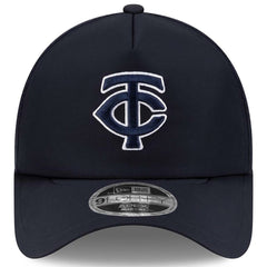 Minnesota Twins 2026 Batting Practice Apex 9FORTY Adjustable Trucker Hat Navy