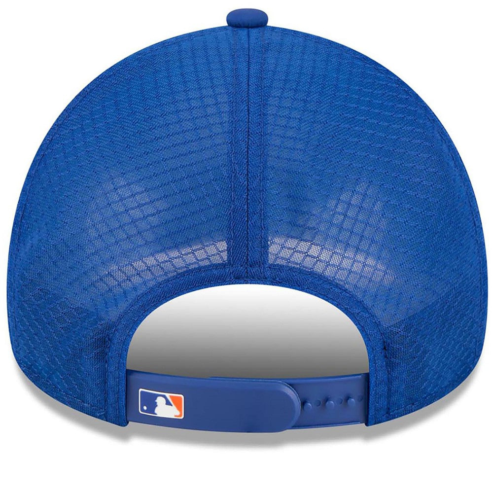 New York Mets 2026 Batting Practice Apex 9FORTY Adjustable Trucker Hat Royal