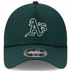 Athletics 2026 Batting Practice Apex 9FORTY Adjustable Trucker Hat Green