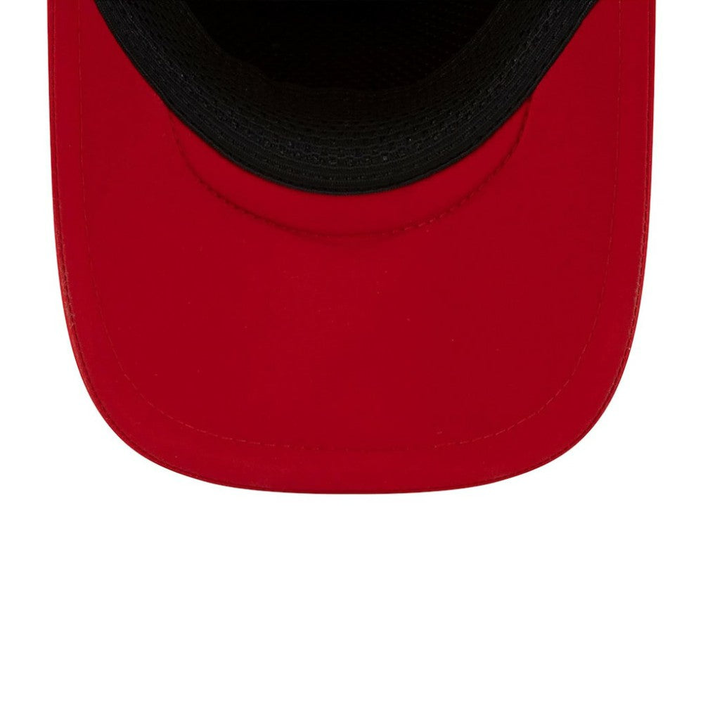 Philadelphia Phillies 2026 Batting Practice Apex 9FORTY Adjustable Trucker Hat Red