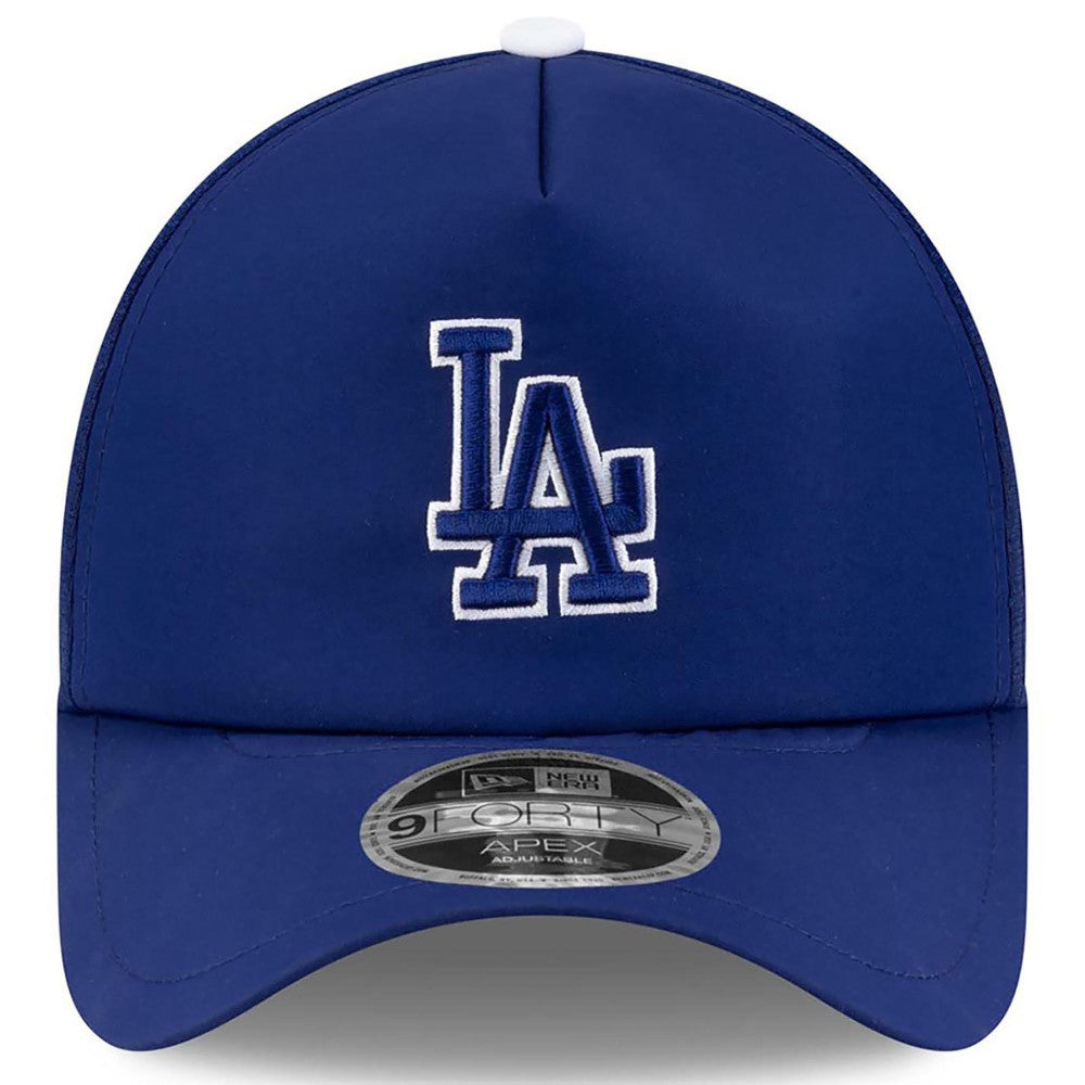 Los Angeles Dodgers 2026 Batting Practice Apex 9FORTY Adjustable Trucker Hat Royal