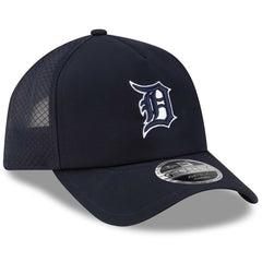 Detroit Tigers 2026 Batting Practice Apex 9FORTY Adjustable Trucker Hat Navy