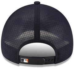 Detroit Tigers 2026 Batting Practice Apex 9FORTY Adjustable Trucker Hat Navy