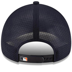 Houston Astros 2026 Batting Practice Apex 9FORTY Adjustable Trucker Hat Navy