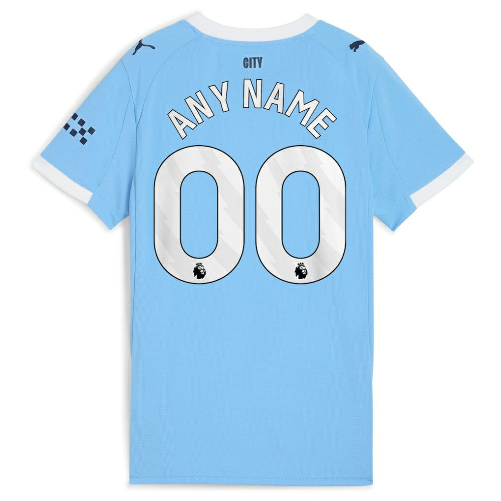 Manchester City Women's 2025/26 Home Replica Custom Jersey - Sky Blue online