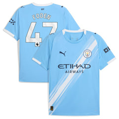 Phil Foden Manchester City 2025/26 Home Replica Player Jersey - Sky Blue outlet