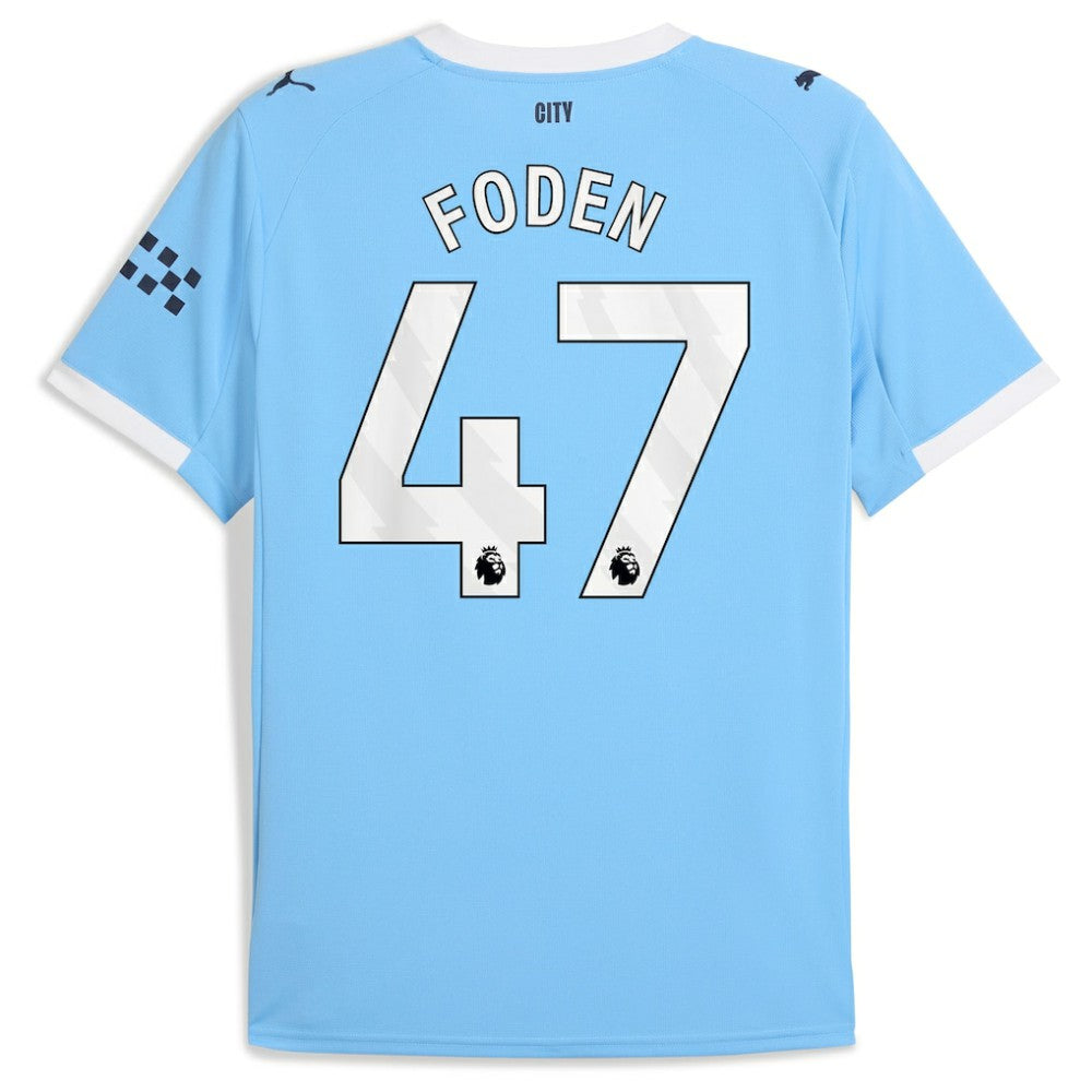 Phil Foden Manchester City 2025/26 Home Replica Player Jersey - Sky Blue outlet