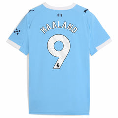Erling Haaland Manchester City Youth 2025/26 Home Replica Player Jersey - Sky Blue discount