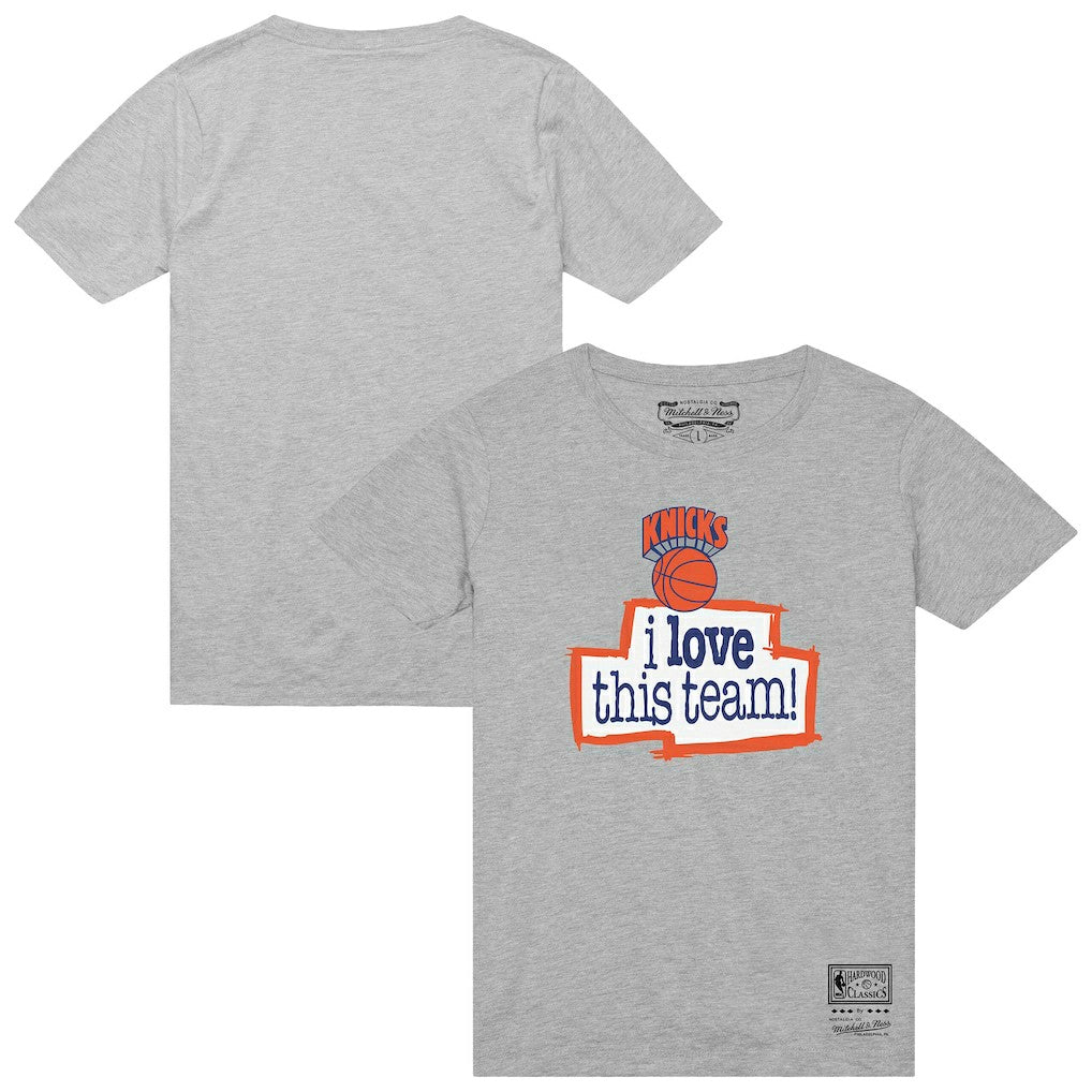 New York Knicks I Love This Team T-Shirt - Heather Gray for sale