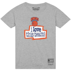 New York Knicks I Love This Team T-Shirt - Heather Gray for sale