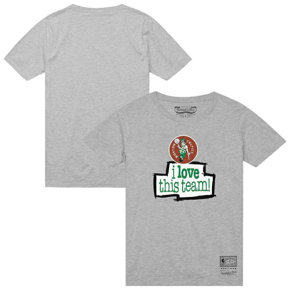 Boston Celtics I Love This Team T-Shirt - Heather Gray online