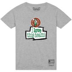Boston Celtics I Love This Team T-Shirt - Heather Gray online