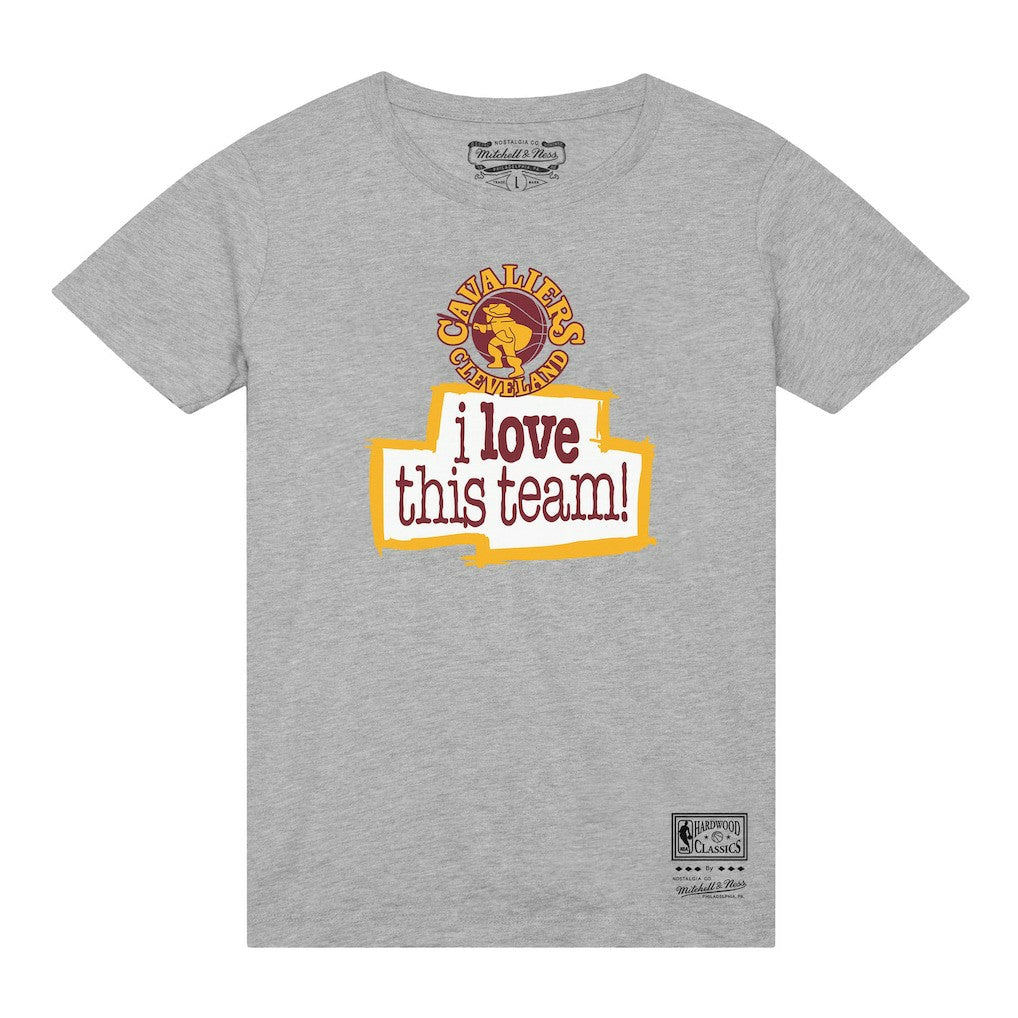 Cleveland Cavaliers I Love This Team T-Shirt sale - Heather Gray online