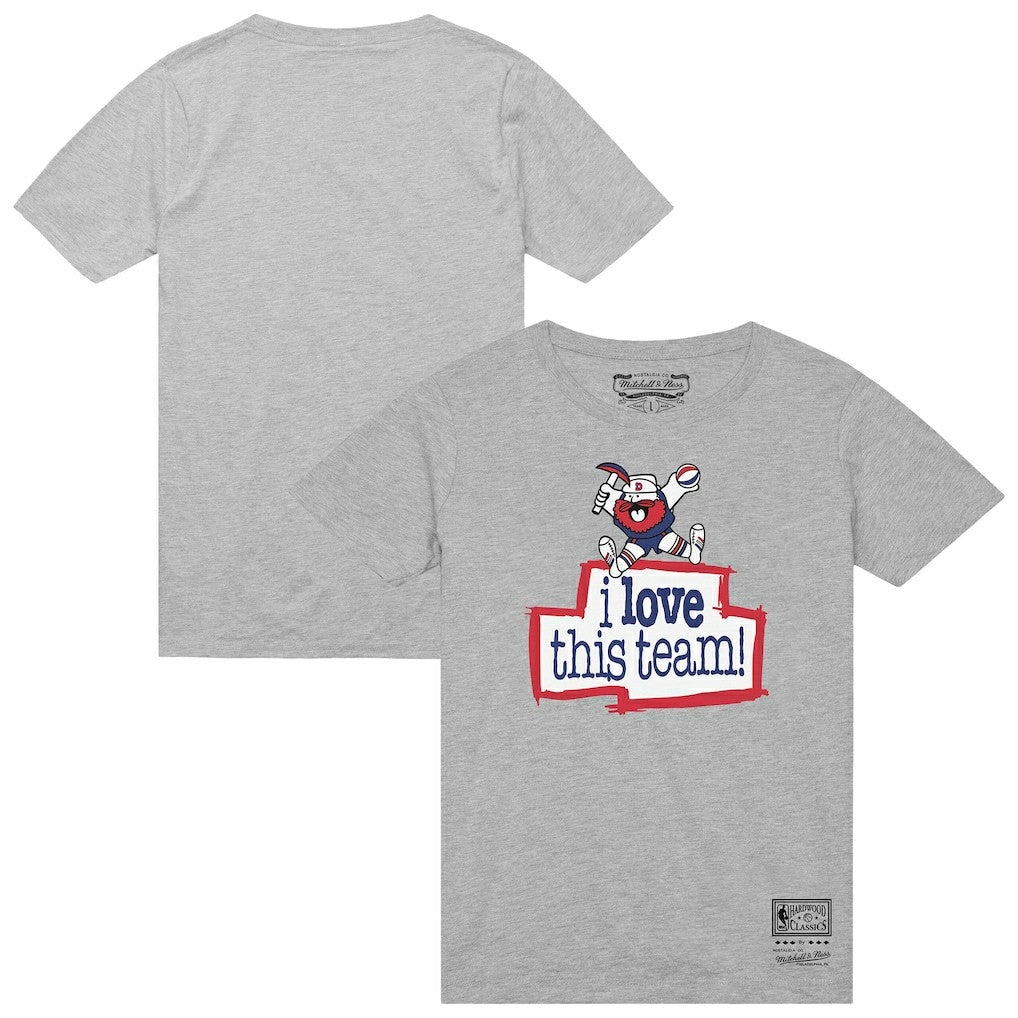Denver Nuggets I Love This Team T-Shirt sale - Heather Gray for sale