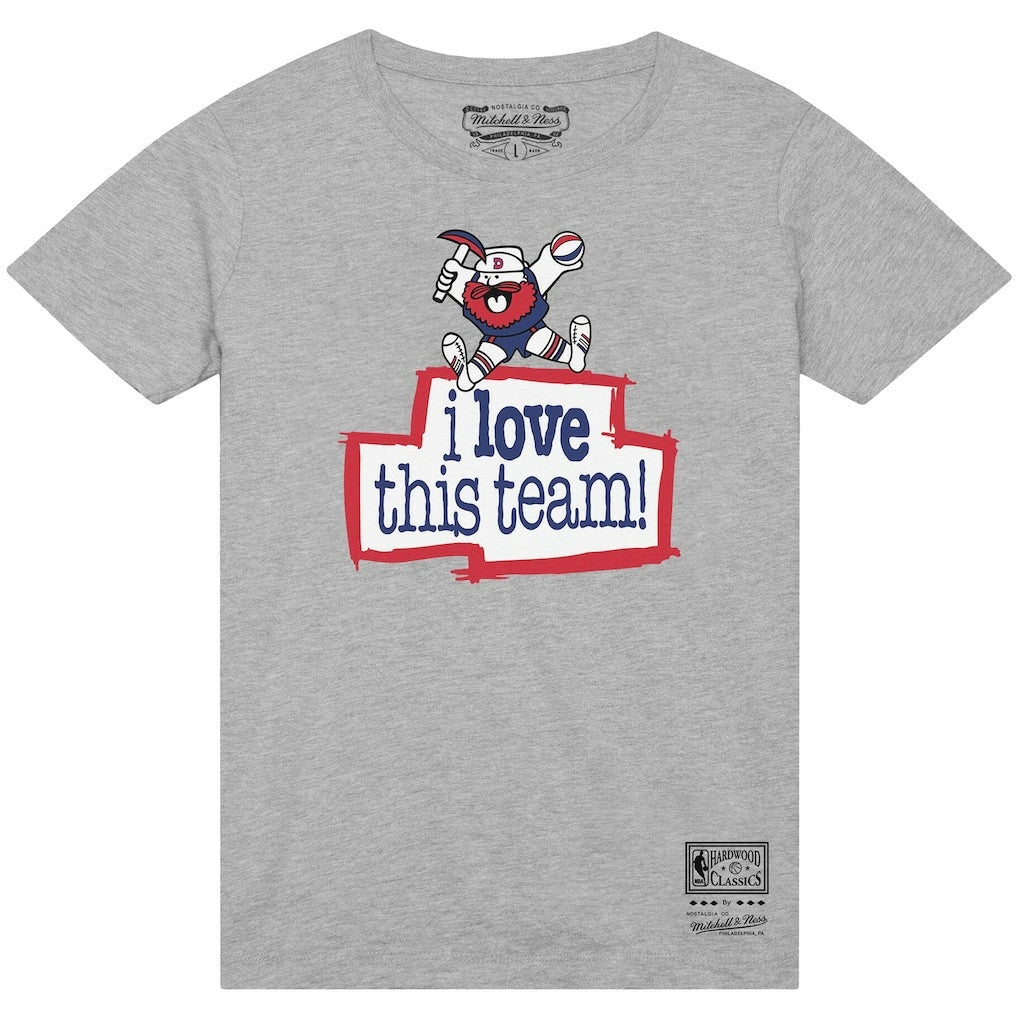 Denver Nuggets I Love This Team T-Shirt sale - Heather Gray for sale