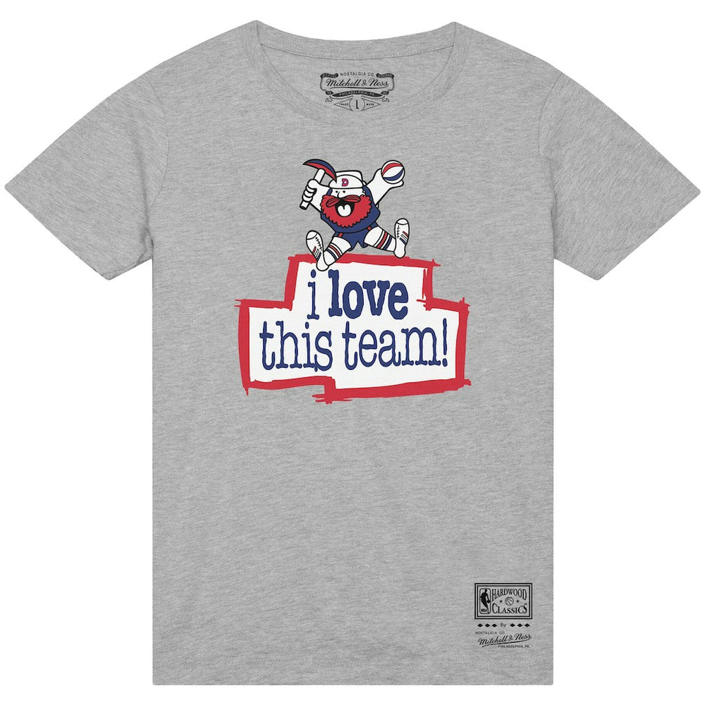 Denver Nuggets I Love This Team T-Shirt sale - Heather Gray for sale