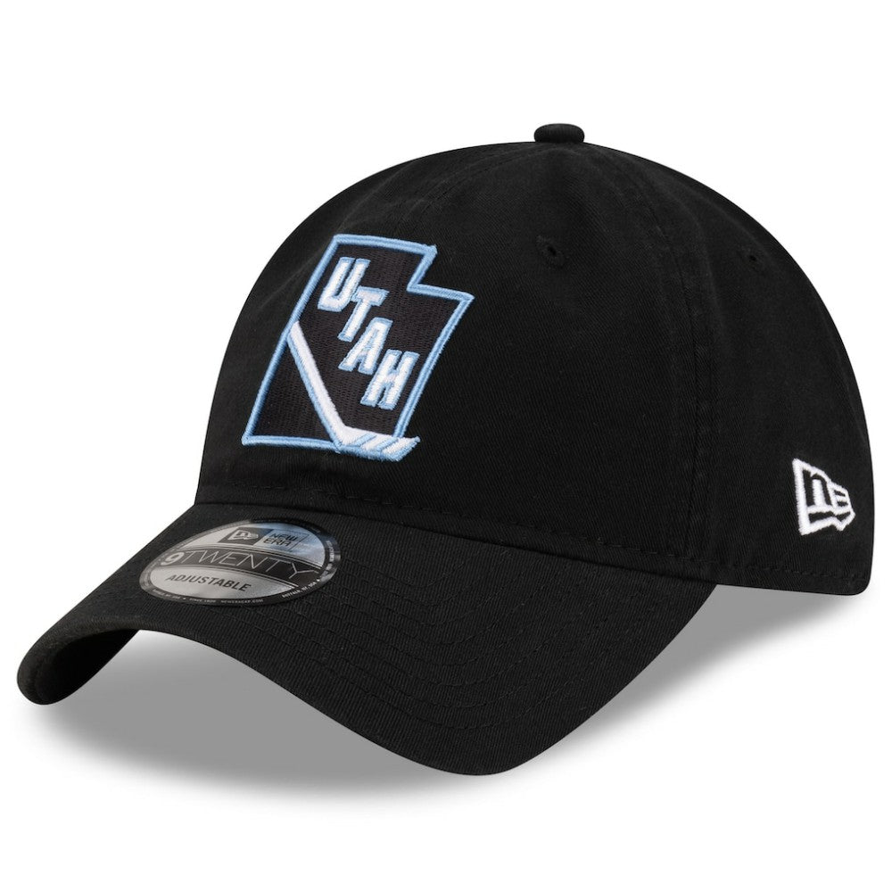 Utah Mammoth New Era 9TWENTY Adjustable Hat - Black Hats