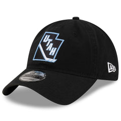 Utah Mammoth New Era 9TWENTY Adjustable Hat - Black Hats