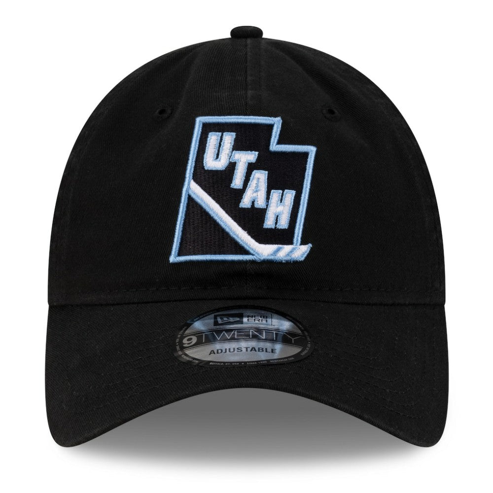 Utah Mammoth New Era 9TWENTY Adjustable Hat - Black Hats