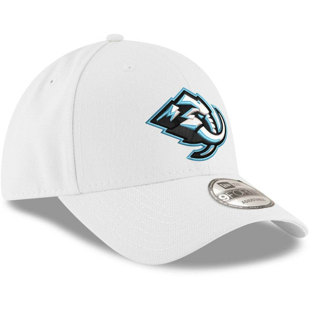 Utah Mammoth New Era 9FORTY Adjustable Hat - White Hats