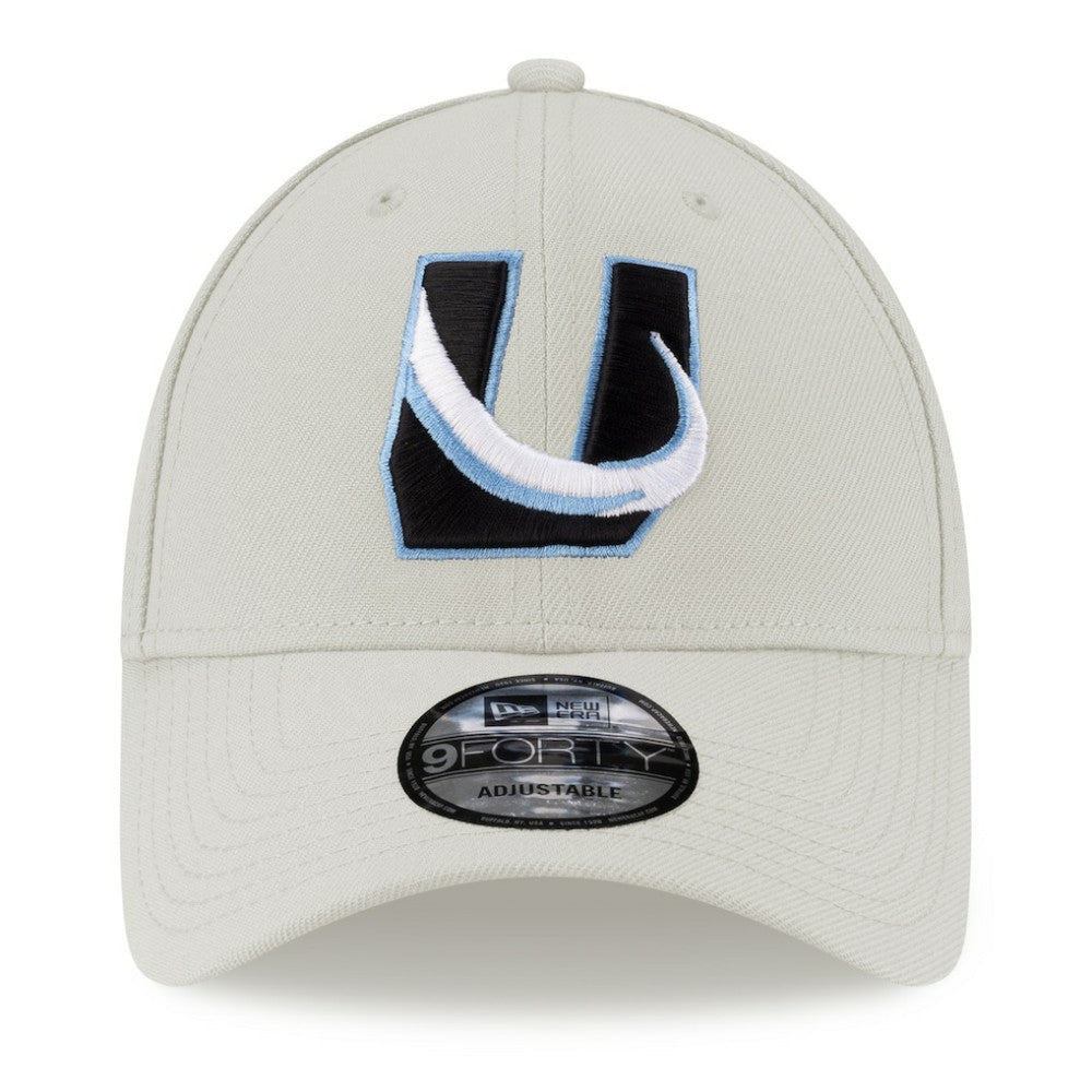 Utah Mammoth New Era 9FORTY Adjustable Hat - Cream Hats