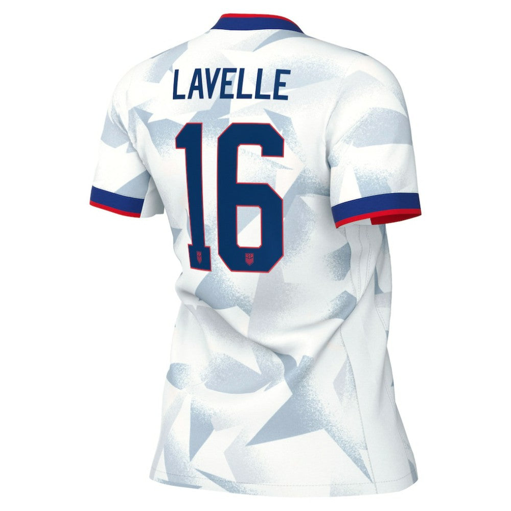 Rose Lavelle USWNT Women's 2025 Home Replica Player Jersey - White on sale