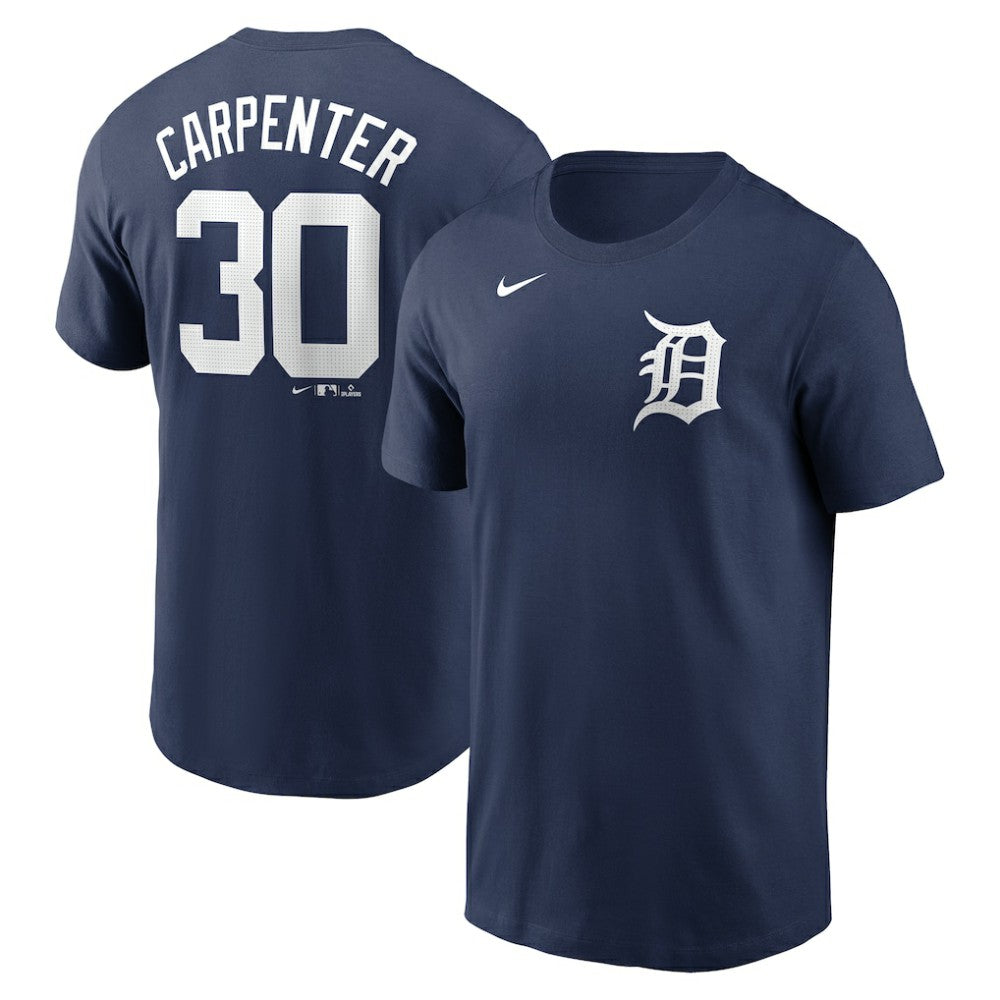 Kerry Carpenter Detroit Tigers Fuse Name & Number T-Shirt Navy