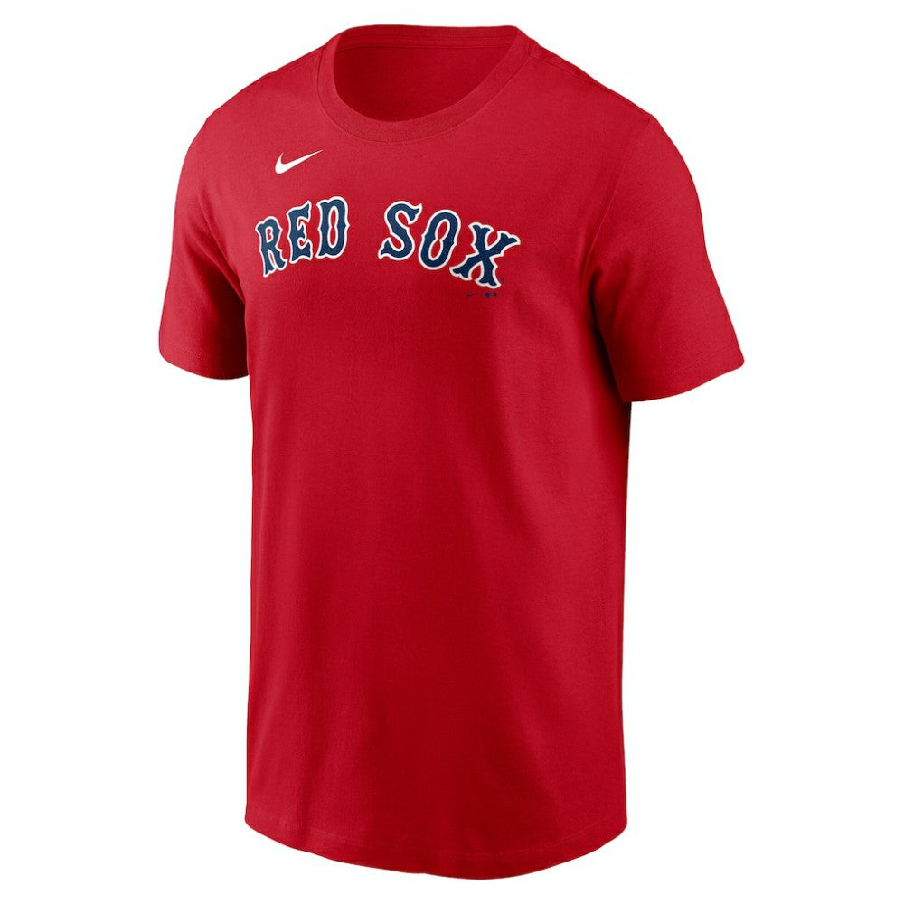 Jarren Duran Boston Red Sox Fuse Name & Number T-Shirt Red