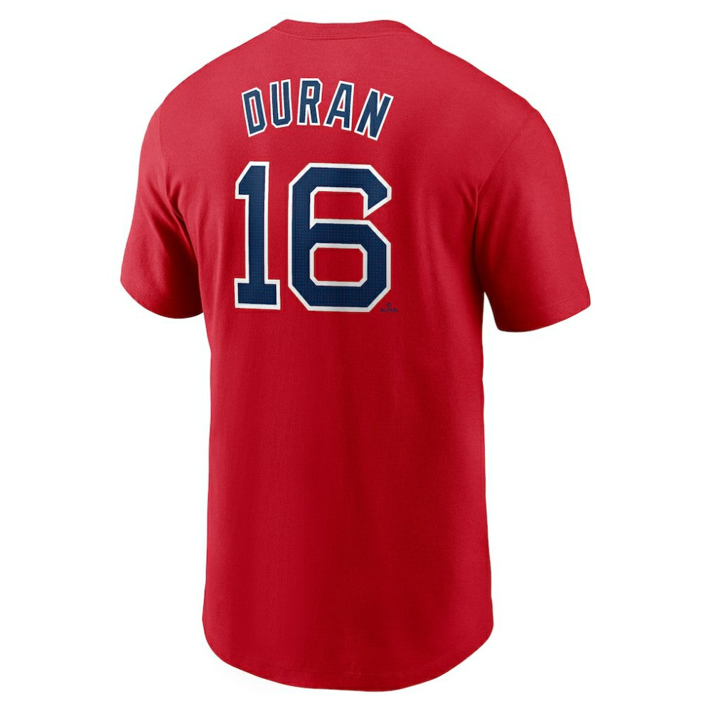 Jarren Duran Boston Red Sox Fuse Name & Number T-Shirt Red