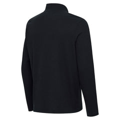 Arizona Diamondbacks Antigua Sync Tri-Blend Quarter-Zip Pullover Heather Black