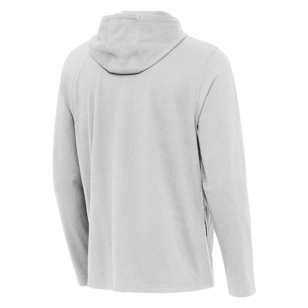 Athletics Antigua Connected Quarter-Zip Pullover Hoodie Gray