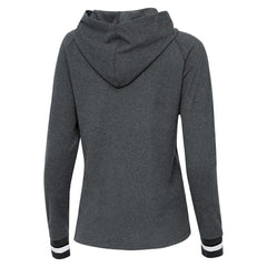Athletics Antigua Women's Trek Pullover Hoodie Heather Charcoal
