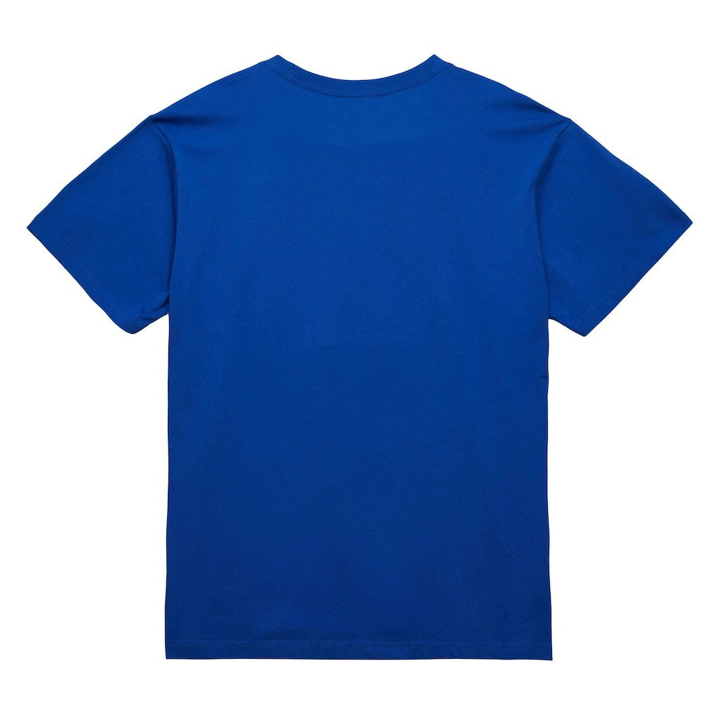 New York Knicks Hardwood Classics Vintage Logo T-Shirt - Blue for sale