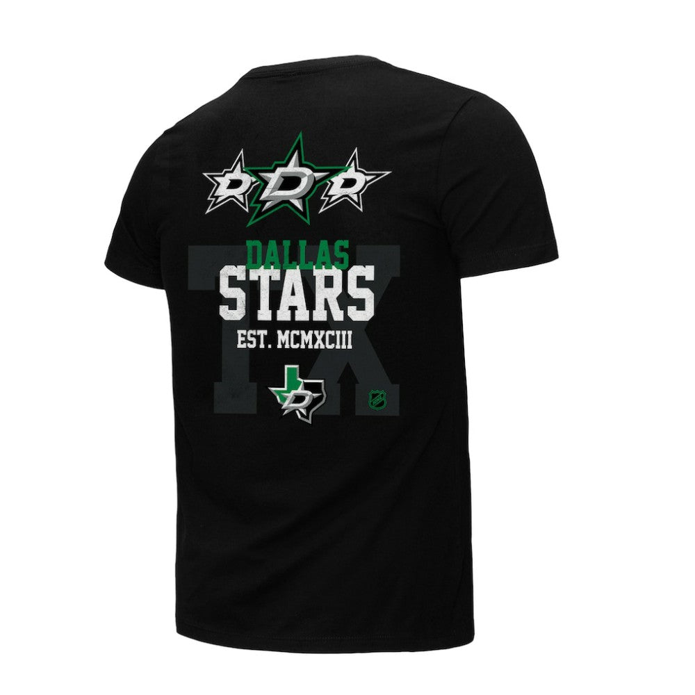 Dallas Stars Mitchell & Ness Home T-Shirt - Black T-shirts