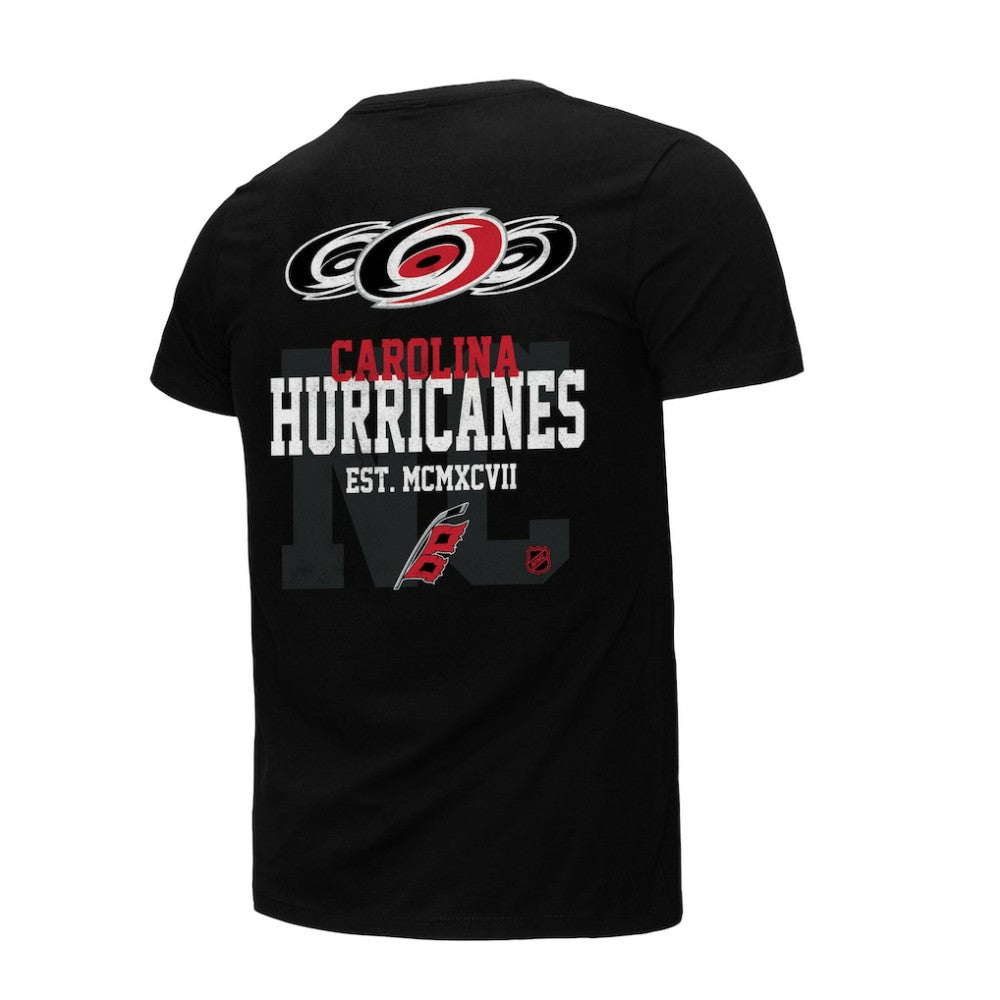 Carolina Hurricanes Mitchell & Ness Home T-Shirt - Black T-shirts