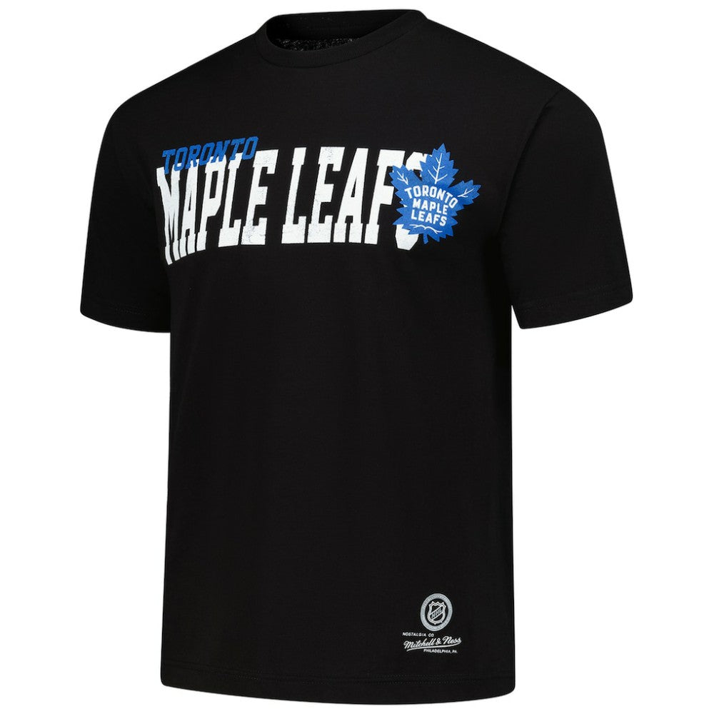 Toronto Maple Leafs Mitchell & Ness Home T-Shirt - Black T-shirts