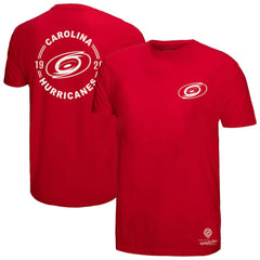 Carolina Hurricanes Mitchell & Ness Core Penalty Box 3.0 T-Shirt - Red T-shirts