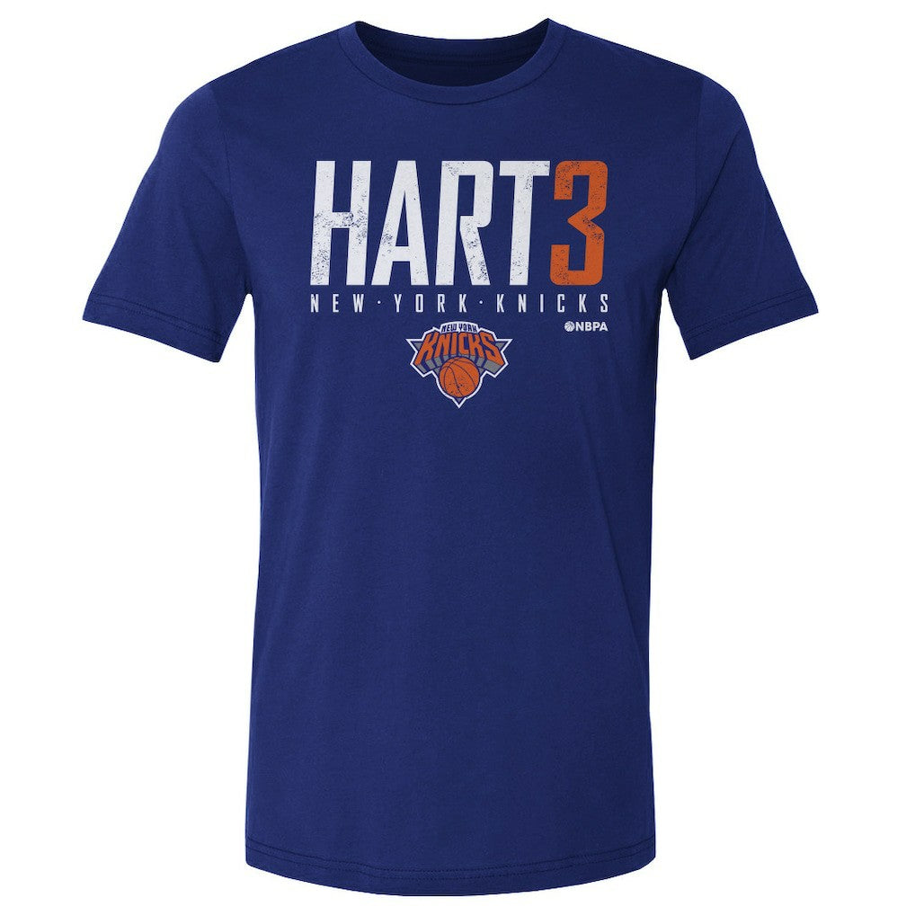 Josh Hart New York Knicks 500 Level Elite Player T-Shirt - Royal on sale