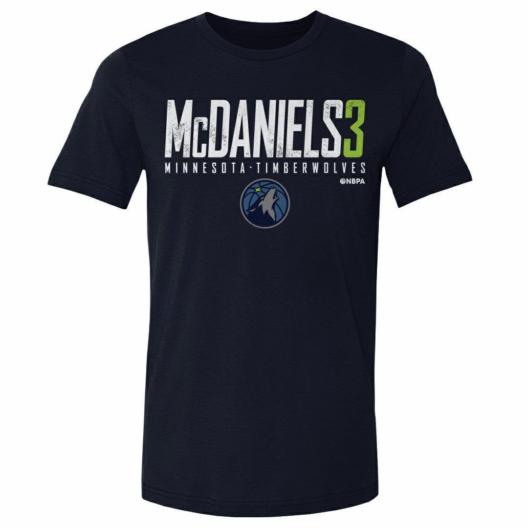Jaden McDaniels Minnesota Timberwolves 500 Level Elite Player T-Shirt - Navy online