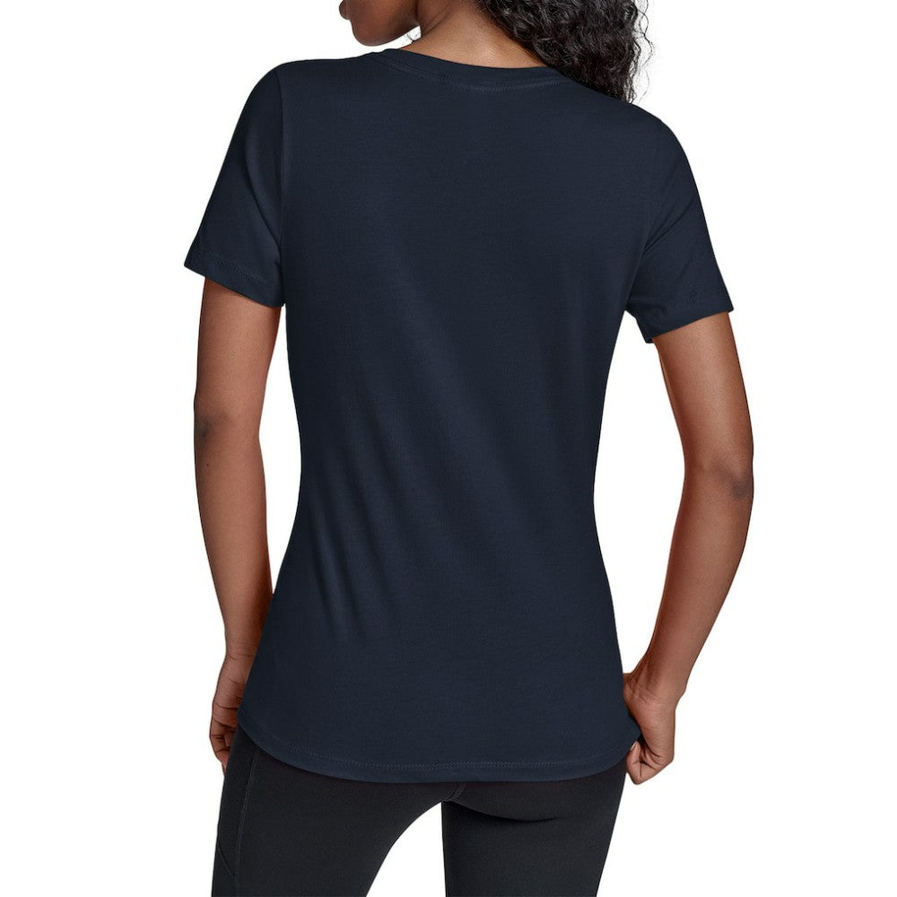 Tampa Bay Rays Starter Women's Team Color Shading V-Neck T-Shirt Navy