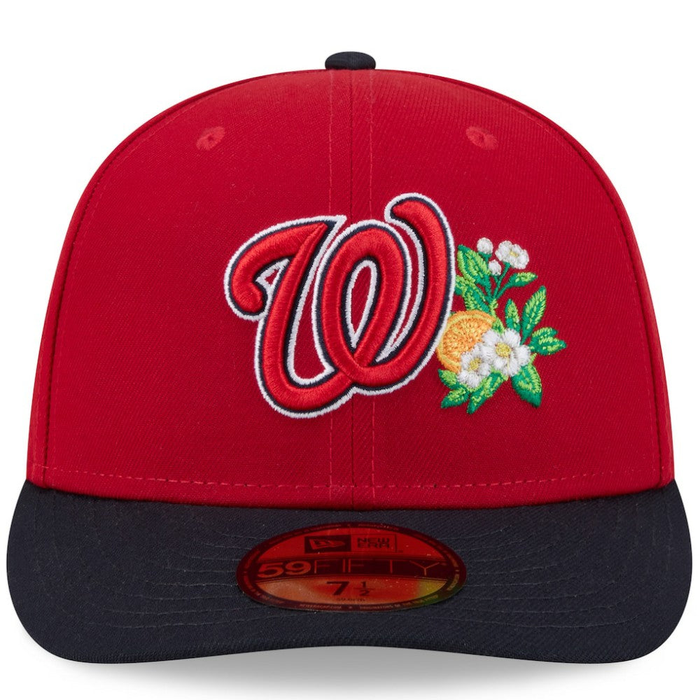Washington Nationals 2026 Spring Training 59FIFTY Fitted Hat Red/Navy