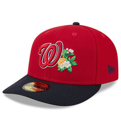 Washington Nationals 2026 Spring Training 59FIFTY Fitted Hat Red/Navy