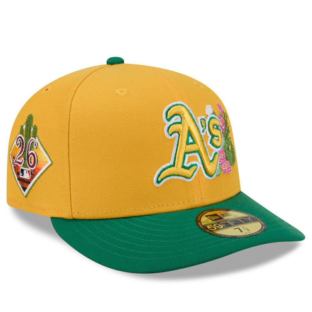 Athletics 2026 Spring Training 59FIFTY Fitted Hat Gold/Green