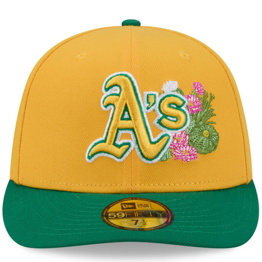 Athletics 2026 Spring Training 59FIFTY Fitted Hat Gold/Green