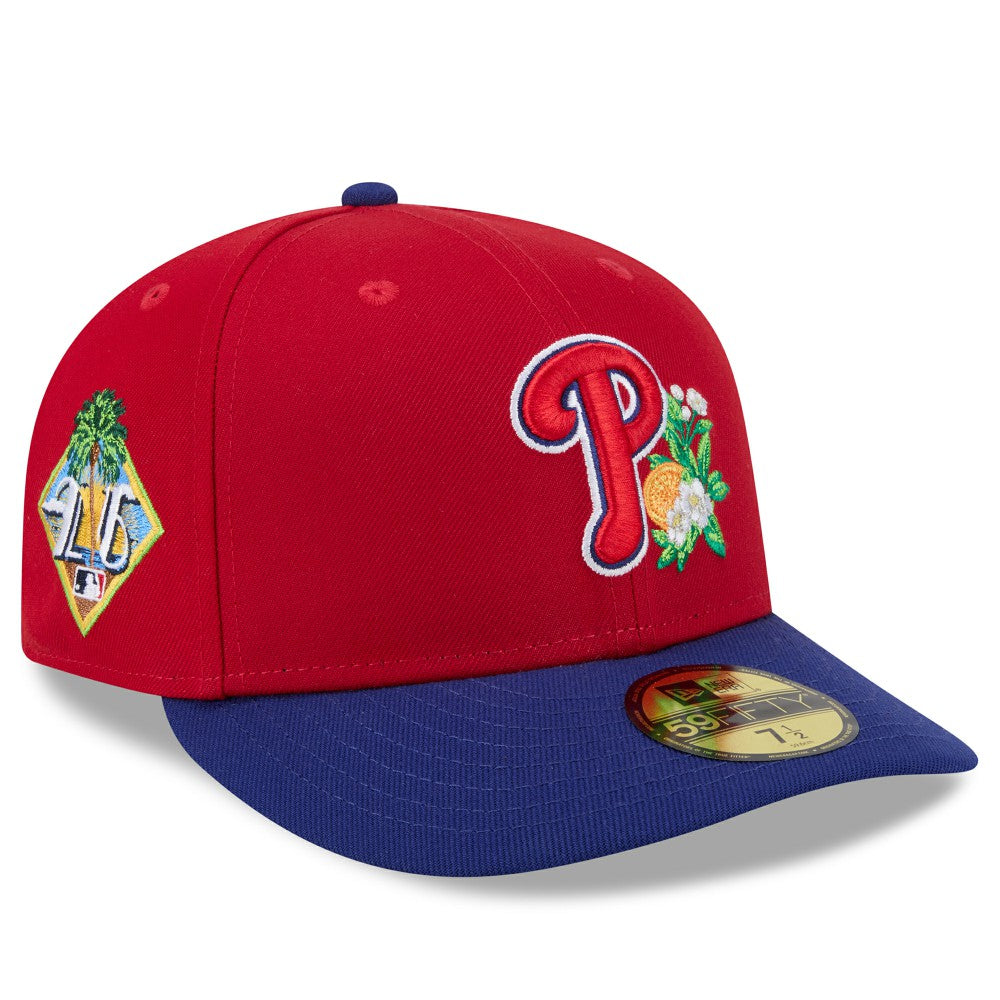 Philadelphia Phillies 2026 Spring Training 59FIFTY Fitted Hat Red/Royal