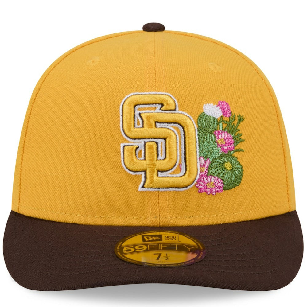 San Diego Padres 2026 Spring Training 59FIFTY Fitted Hat Gold/Brown